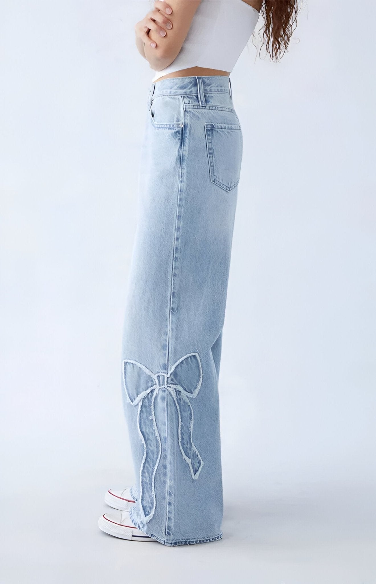 Belle | Bow Jeans - Broek