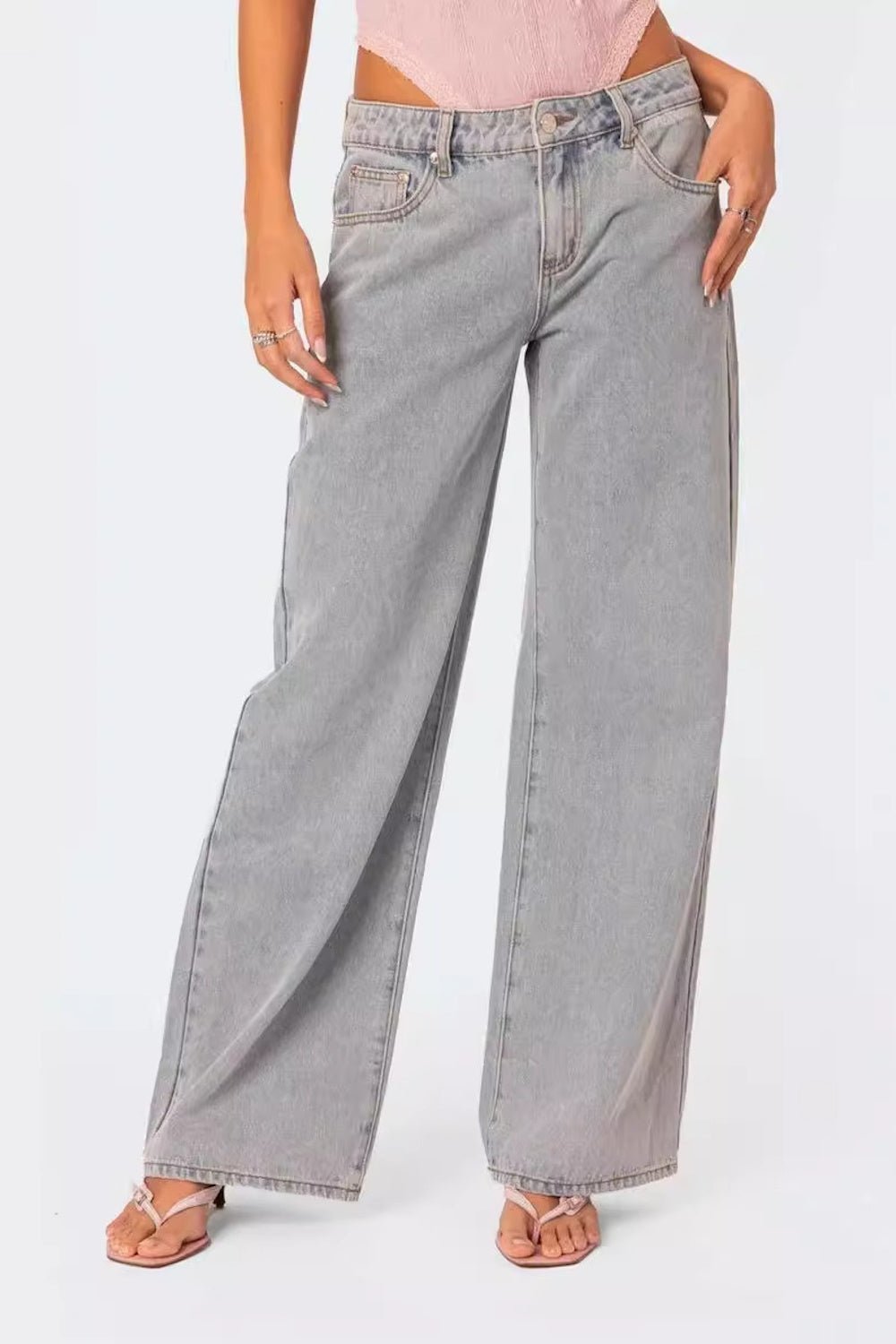 Laura | Bow Tie Jeans - Jeans