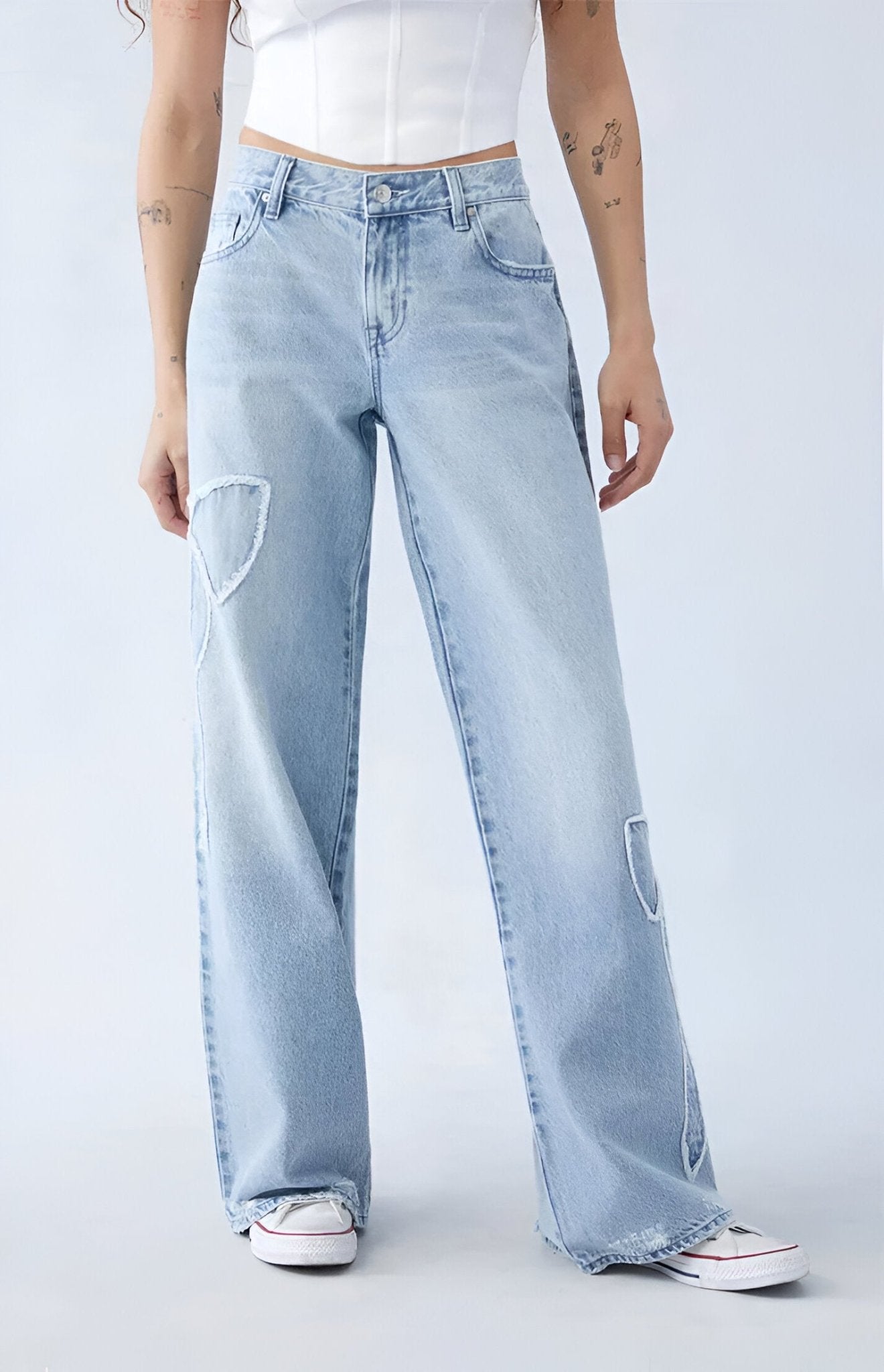 Belle | Bow Jeans - Broek