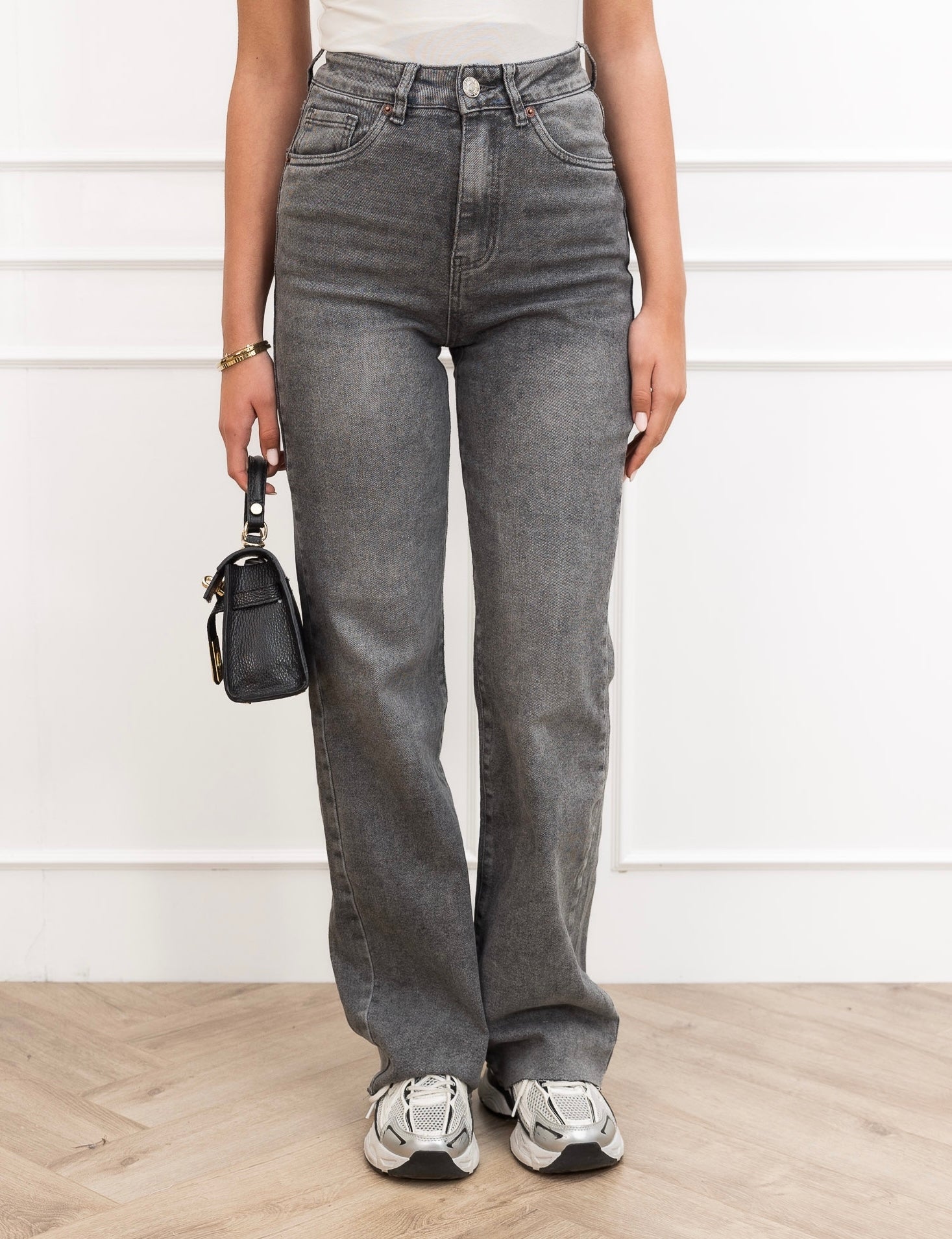 Hazel | Jeans Grey - 