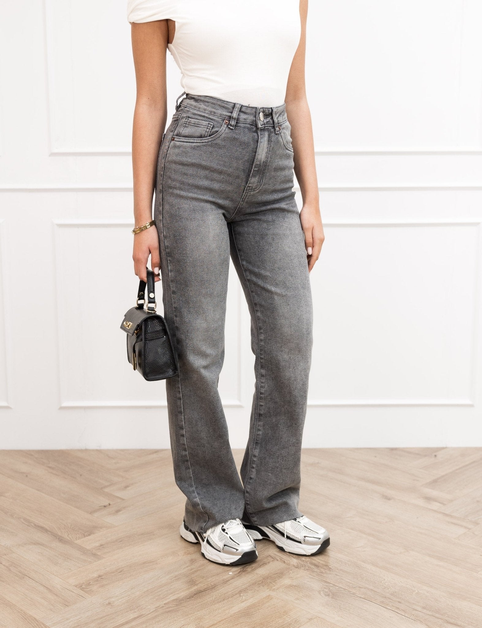 Hazel | Jeans Grey - 